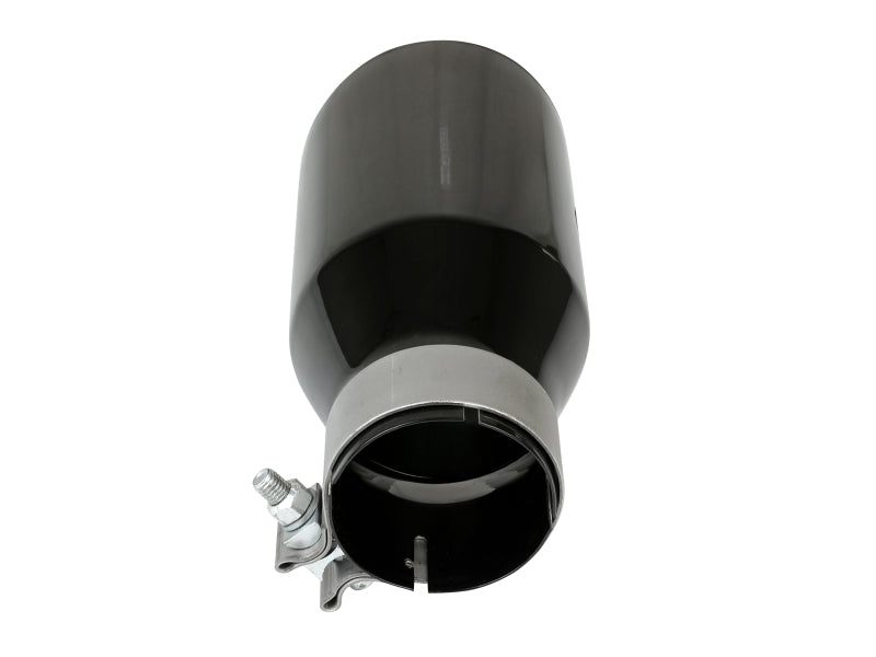 aFe MACH Force-Xp 3" 304 Stainless Steel Black Exhaust Tip - Universal