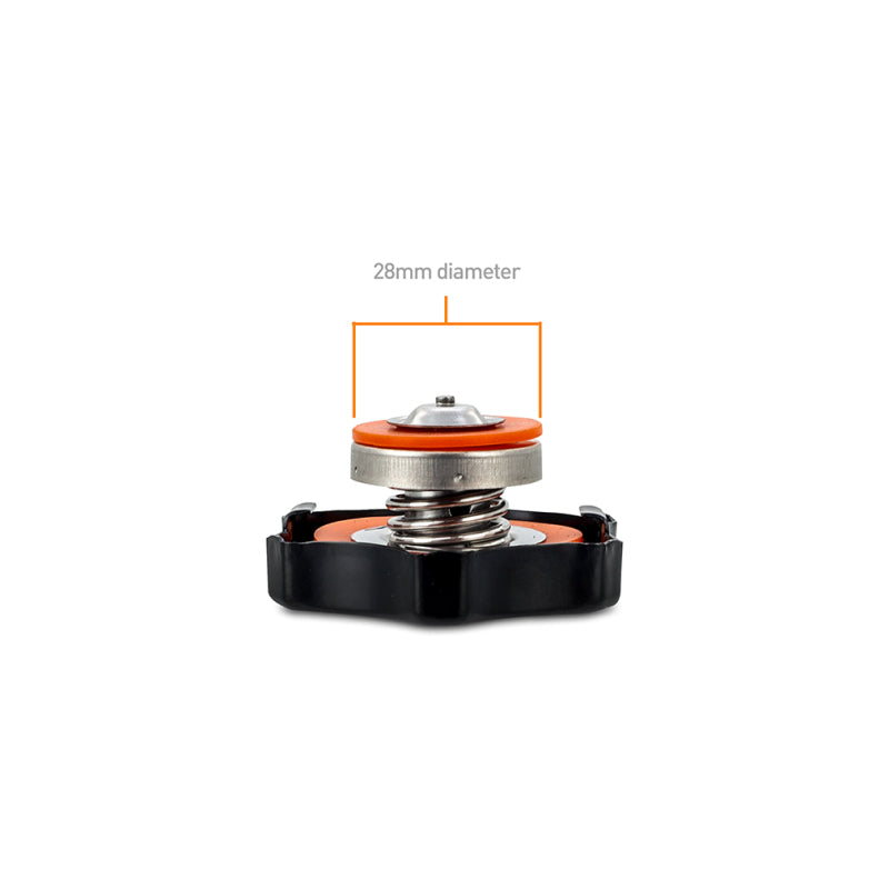 Mishimoto High-Pressure 1.3 Bar Radiator Cap Small Non-Directional - Most Import Vehicles