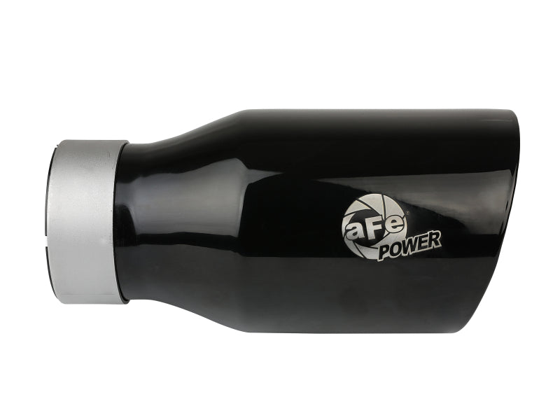 aFe MACH Force-Xp 3" 304 Stainless Steel Black Exhaust Tip - Universal