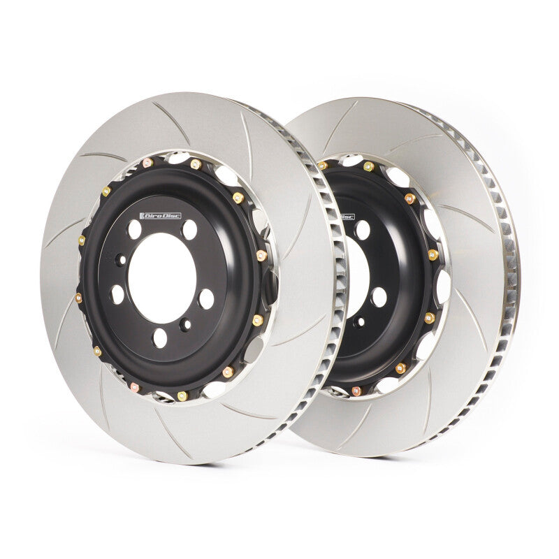 GiroDisc Audi C7 S6/S7/RS6/RS7 356x22mm Rear 2-Piece Slotted Rotors (Pair)
