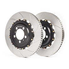 Load image into Gallery viewer, GiroDisc Audi C7 S6/S7/RS6/RS7 356x22mm Rear 2-Piece Slotted Rotors (Pair)
