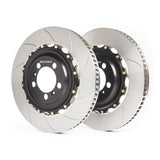 GiroDisc Audi C7 S6/S7/RS6/RS7 356x22mm Rear 2-Piece Slotted Rotors (Pair)