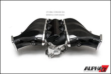 Load image into Gallery viewer, AMS Performance 2009+ Nissan GT-R Alpha Carbon Fiber/Billet Intake Manifold w/Std Fuel Rail - Clear