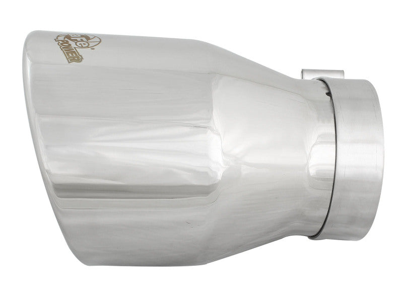 aFe MACH Force-Xp 4" 304 Stainless Steel Polished Exhaust Tip - Universal