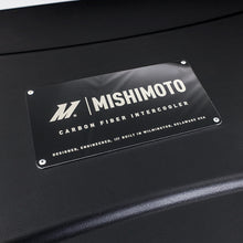 Load image into Gallery viewer, Mishimoto Universal Carbon Fiber Intercooler - Gloss Tanks - 600mm Silver Core - C-Flow - BL V-Band