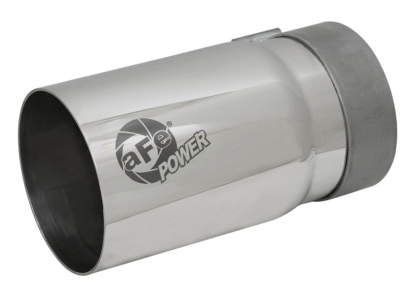 aFe MACH Force-Xp 3-1/2 IN 304 Stainless Steel Polished Exhaust Tip - Universal