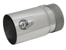 Load image into Gallery viewer, aFe MACH Force-Xp 3-1/2 IN 304 Stainless Steel Polished Exhaust Tip - Universal
