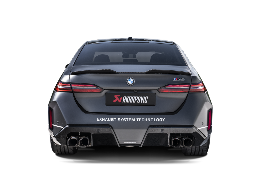 Akrapovic Slip-On Line Titanium Axle Back Exhaust w/ Titanium Tips - BMW M5 G90 / M5 Touring G99 2025+