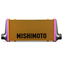 Load image into Gallery viewer, Mishimoto Universal Carbon Fiber Intercooler - Matte Tanks - 600mm Gold Core - C-Flow - BL V-Band