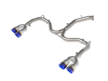 Load image into Gallery viewer, aFe 3in-2.5in 304 SS Axle-Back Exhaust w/ Blue Flame Tips - Kia Forte GT 1.6L 2022-2024