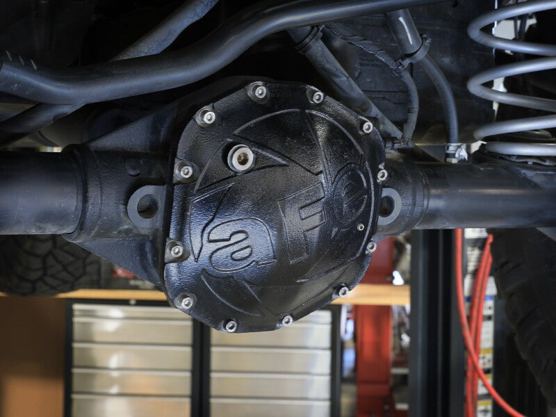 aFe POWER Pro Series Rear Differential Cover Black - Various Ford / Jeep Models (Dana M220)