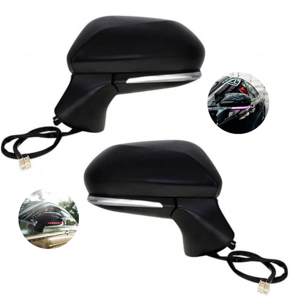 Invoke Concepts Side Mirror Assembly & LED Side Mirror RGB - Toyota Camry 2018-2024