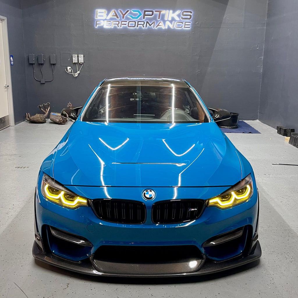 Bayoptiks CSL Yellow Headlight DRL Module Upgrade - BMW M3 / M4 / 4-Series 2018-2020 (F32/F33/F8x)