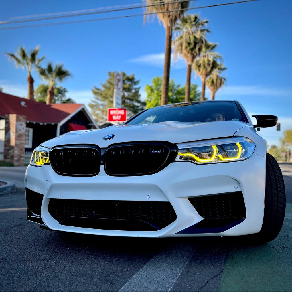 Bayoptiks CSL Yellow Headlight DRL Module Upgrade - BMW 5-Series / M5 2017-2020 (G30/F90)