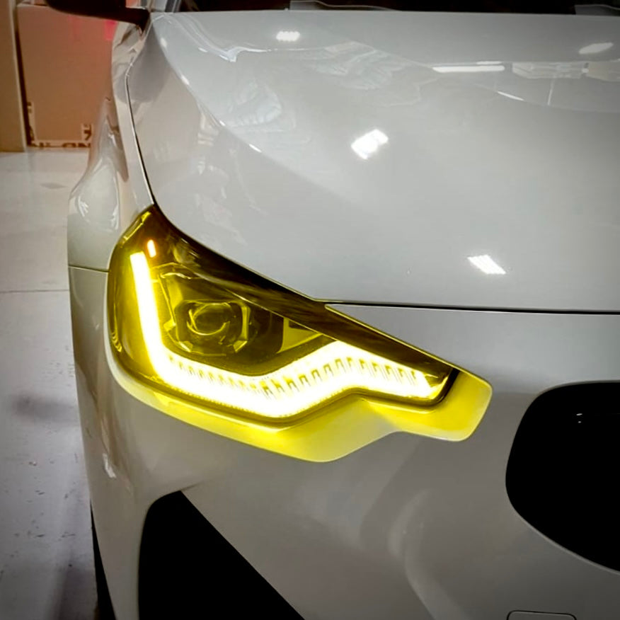 Bayoptiks CSL Yellow Headlight DRL Module Upgrade - BMW 2-Series / M2 2022+ (G42/G87; Adaptive LED)