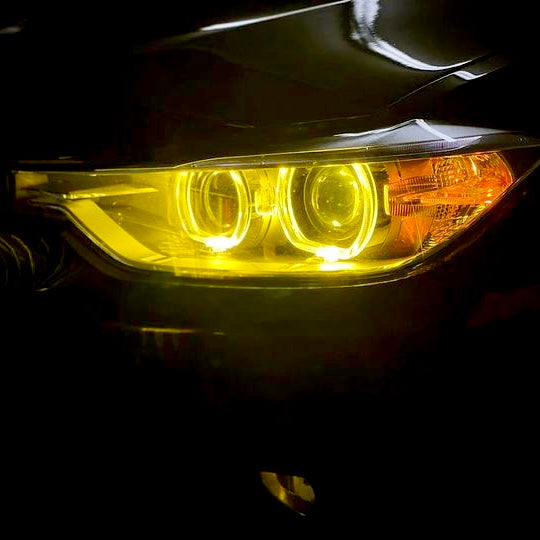 Bayoptiks CSL Yellow Headlight DRL Module Upgrade - BMW 3-Series 2012-2015 (F30; Pre-LCI Xenon Models)