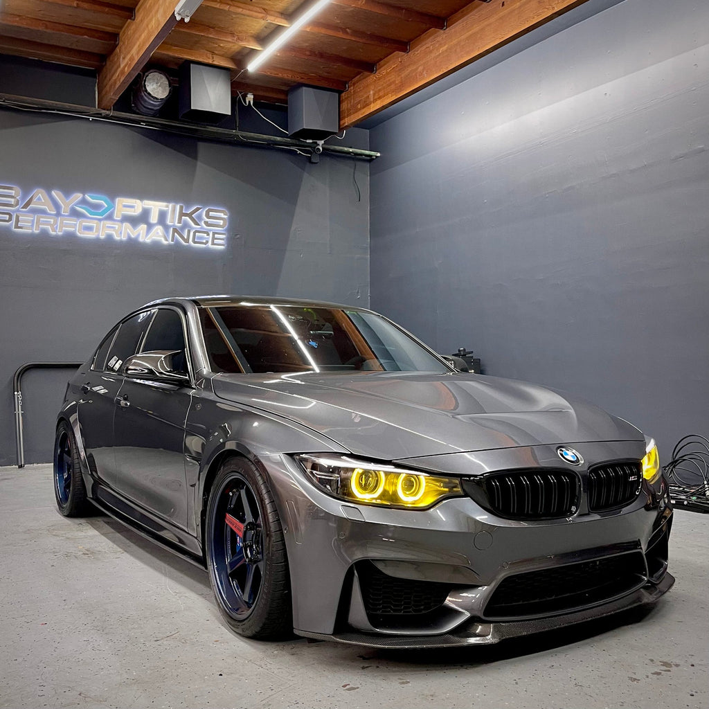 Bayoptiks CSL Yellow Headlight DRL Module Upgrade - BMW M3 / M4 / 4-Series 2014-2017 (F32/F80/F82)