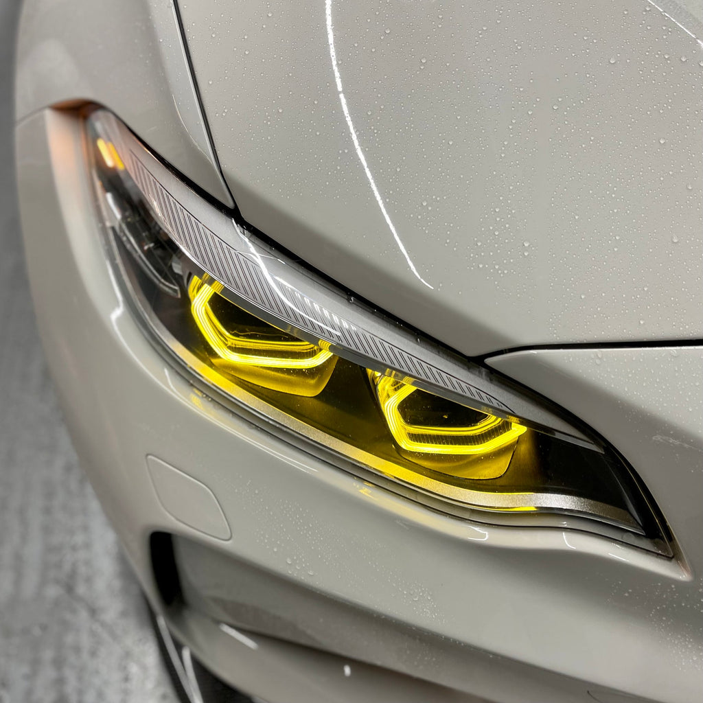 Bayoptiks CSL Yellow Headlight DRL Module Upgrade - BMW 2-Series / M2 2018-2021 (F22/F87; LCI)