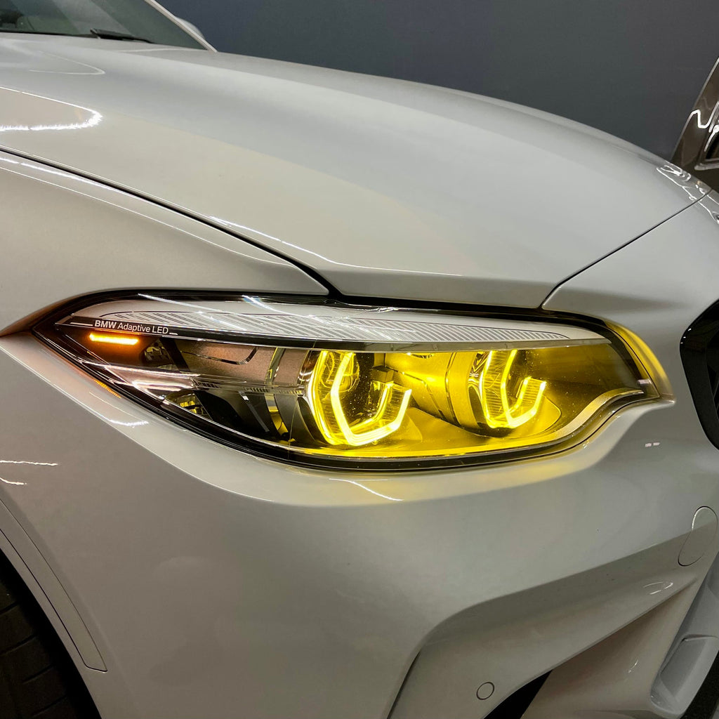 Bayoptiks CSL Yellow Headlight DRL Module Upgrade - BMW 2-Series / M2 2018-2021 (F22/F87; LCI)