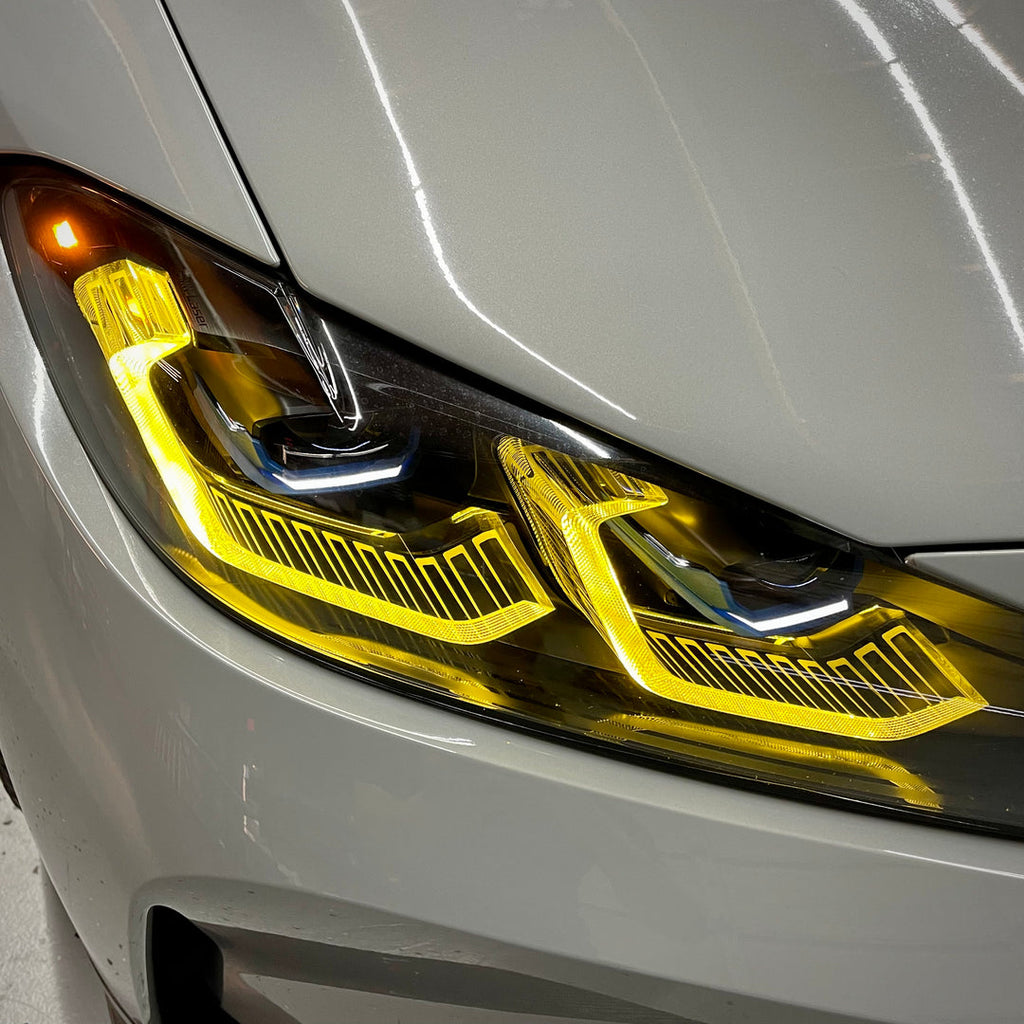 Bayoptiks CSL Yellow Headlight DRL Module Upgrade - BMW M3 / M4 / i4 / 4-Series 2021+ (G8x / G22 / G24)