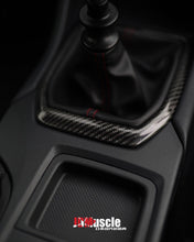Load image into Gallery viewer, JDMuscle MT Carbon Fiber Shifter Trim Replacement - Subaru WRX 2022-2025