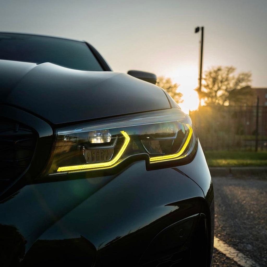 Bayoptiks CSL Yellow Headlight DRL Module Upgrade - BMW 3-Series 2019-2022 (G20)