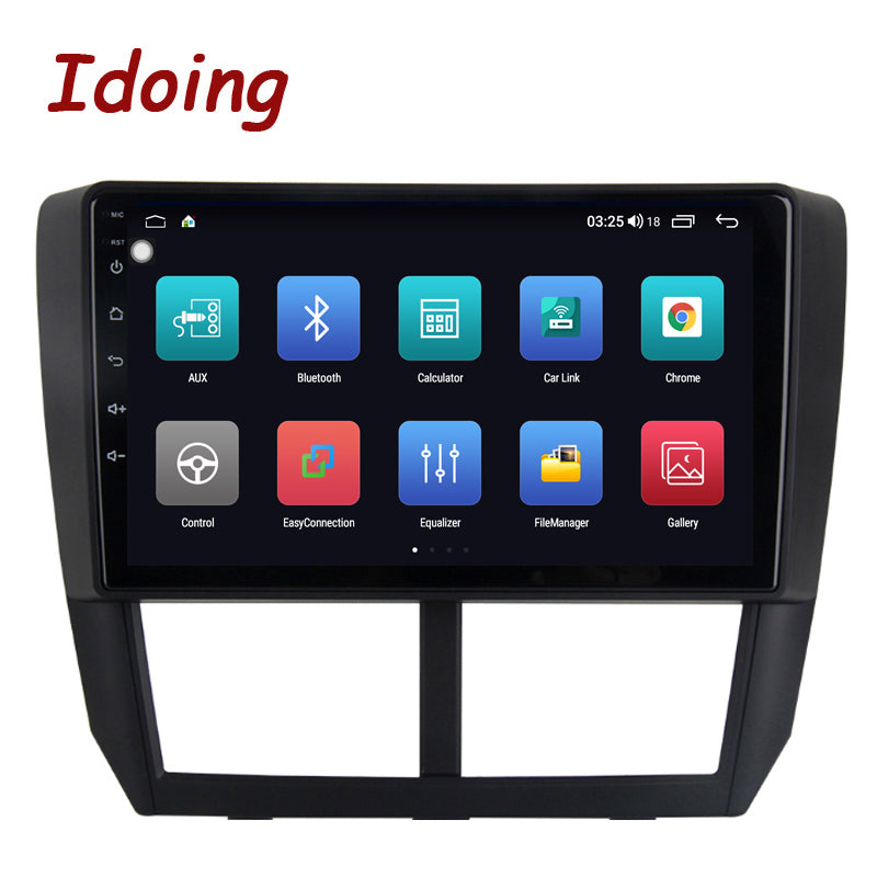 Idoing Head Unit w/ Wireless Apple CarPlay & Android Auto - Subaru WRX & STi 2008-2014