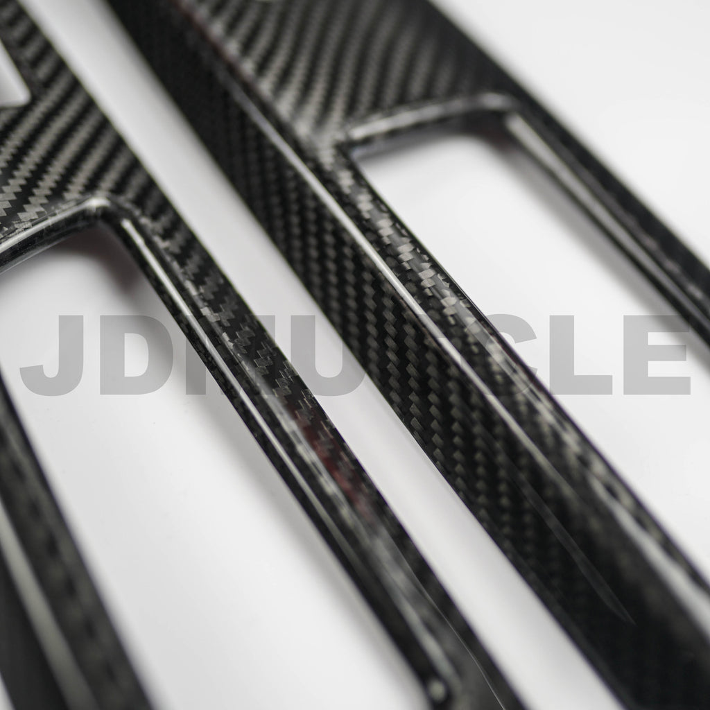 JDMuscle Tanso Carbon Fiber Window Switch Cover - Subaru WRX / STi 2015-2016