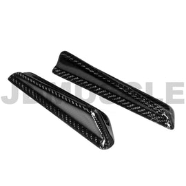 JDMuscle Tanso Carbon Fiber/Painted Canards V1 - Subaru WRX / STi 2015-2021