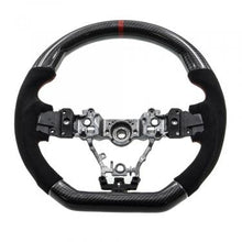 Load image into Gallery viewer, Racing Art Carbon Fiber Steering Wheel (Leather/Suede) - Subaru WRX / STi 2015-2021