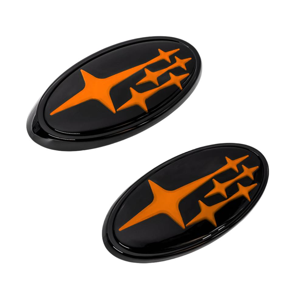 Front & Rear Gloss Emblem Kit - Subaru WRX 2011-2024 / STI 2011-2021