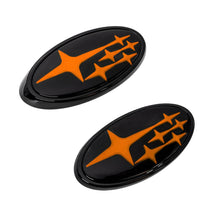 Load image into Gallery viewer, Front & Rear Gloss Emblem Kit - Subaru WRX 2011-2024 / STI 2011-2021