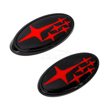 Load image into Gallery viewer, Front & Rear Gloss Emblem Kit - Subaru WRX 2022+ (OEM Grille)
