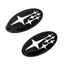 Load image into Gallery viewer, Front & Rear Gloss Emblem Kit - Subaru WRX 2022+ (OEM Grille)