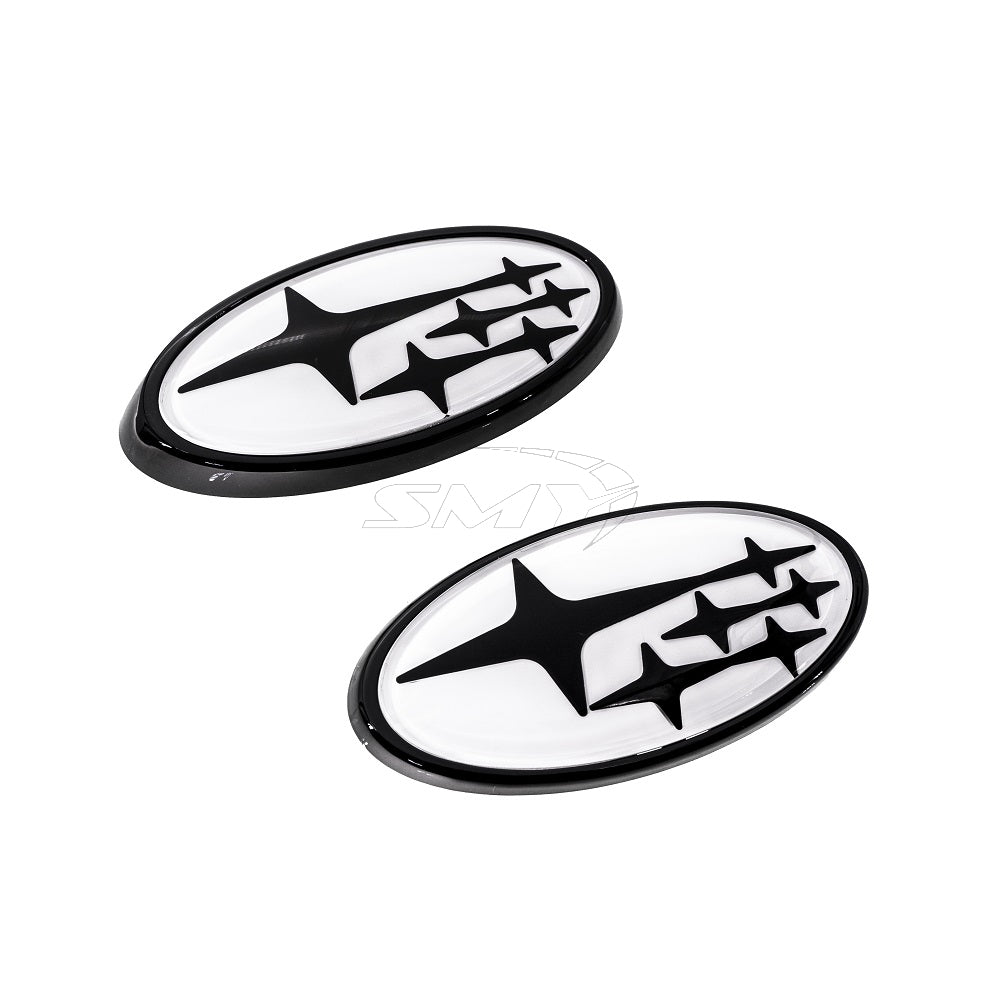Front & Rear Gloss Emblem Kit - Subaru WRX 2022+ (OEM Grille)