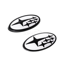 Load image into Gallery viewer, Front & Rear Gloss Emblem Kit - Subaru WRX 2022+ (OEM Grille)