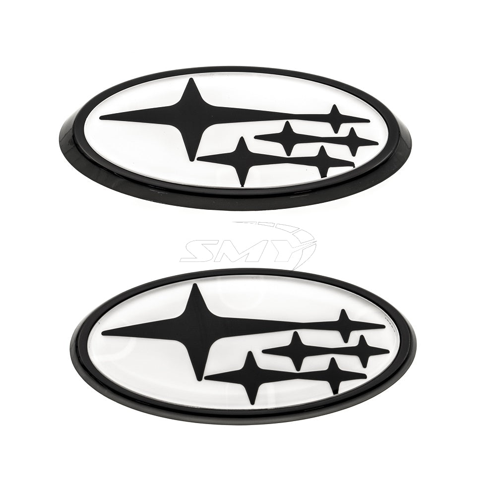 Front & Rear Gloss Emblem Kit - Subaru WRX 2011-2023 / STI 2011-2021