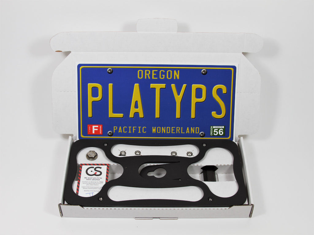 CravenSpeed Platypus License Plate Mount - Ineos Grenadier 2024+