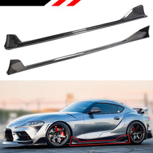 Load image into Gallery viewer, Invoke Concepts Carbon Fiber Side Skirts - Toyota Supra A90/A91 2020-2025