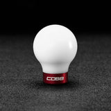 Cobb Shift Knob (White / Red) - Mitsubishi Evolution X 2008-2015