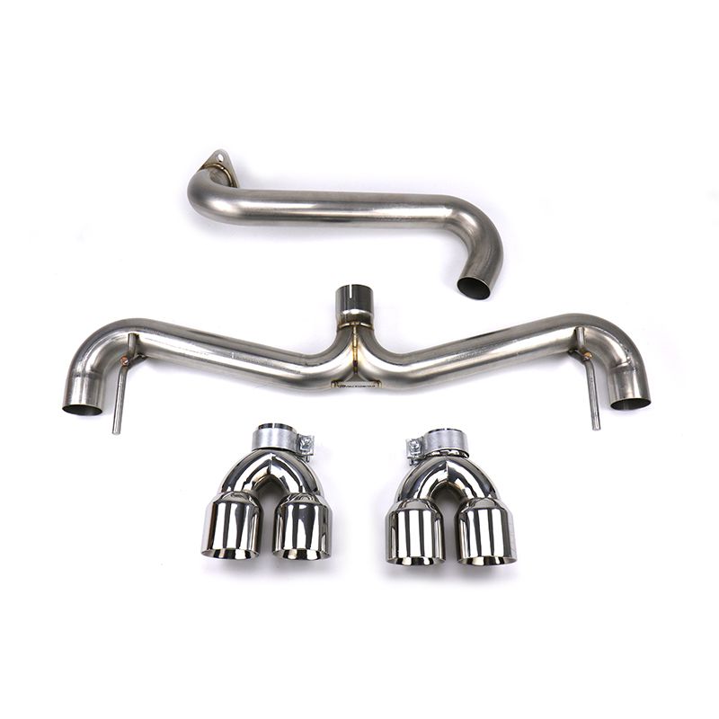 FactionFab Axle Back Exhaust w/ Polished Tips - Subaru WRX (Hatch) 2011-2014 / STi (Hatch) 2008-2014