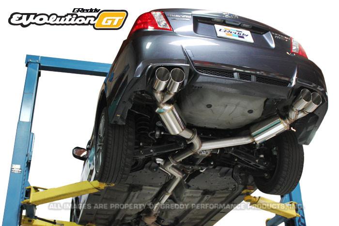 Greddy Evolution GT Cat Back Exhaust - Subaru WRX / STI 2011-2014 (Sedan)