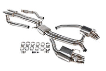 Load image into Gallery viewer, VR Performance Audi RS7/RS6 Stainless Valvetronic Exhaust System with Carbon Tips