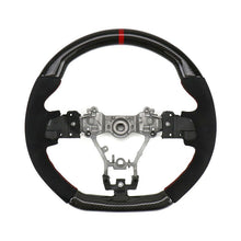 Load image into Gallery viewer, FactionFab Steering Wheel Carbon and Suede 2015-2021 WRX / STi