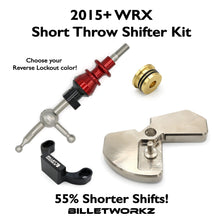 Load image into Gallery viewer, Billetworkz Short Throw Shifter Kit - Subaru WRX 2015-2025