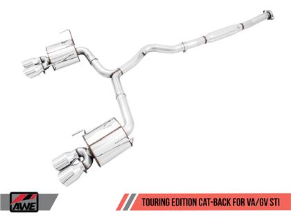 AWE Touring Edition Catback Exhaust - Subaru WRX & STi Sedan 2011-2021