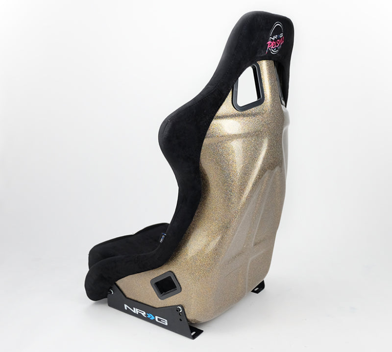 NRG FRP Bucket Seat Cushion- Black Fabric 3 Pcs - Enjuku Racing Parts, LLC