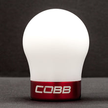 Load image into Gallery viewer, Cobb Shift Knob (White w/ Race Red) - Volkswagen GTI 2010-2021 / Golf R 2015-2019 / Jetta GLI 2019-2021