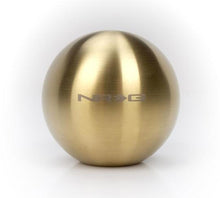 Load image into Gallery viewer, NRG Chrome Gold Titanium Round Shifter Heavy Weight