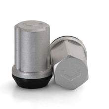 Load image into Gallery viewer, Vossen 35mm Wheel Lock Nuts (12x1.5; 19mm Hex; Cone Seat; Silver) Set of 4 - Universal